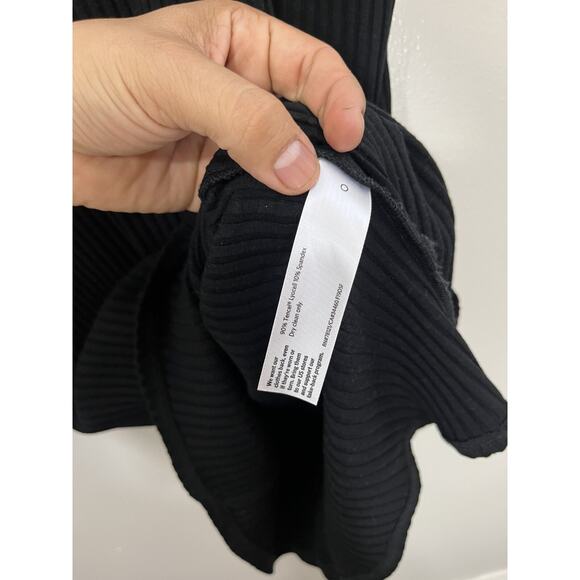 Eileen Fisher Tencel Stretch Rib Dress Shirt Lagom Minimalist Capsule Scandi - Picture 7 of 12